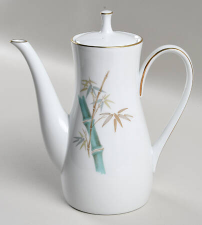 Oriental Small Coffee Pot & Lid