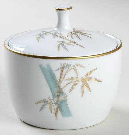 Oriental Mini Sugar Bowl & Lid