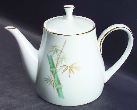 Oriental Teapot & Lid