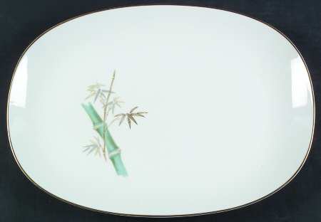 Oriental 15" Oval Serving Platter by Noritake
