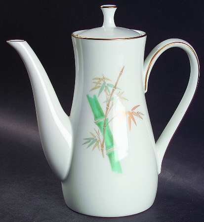 Oriental Small Coffee Pot & Lid by Noritake