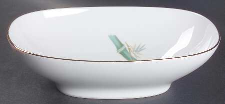 Oriental 9" Oval Vegetable Bowl