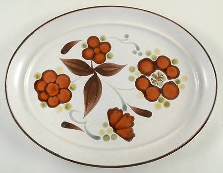 Orinda 14" Oval Serving Platter
