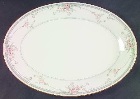 Orient Point 14" Oval Serving Platter