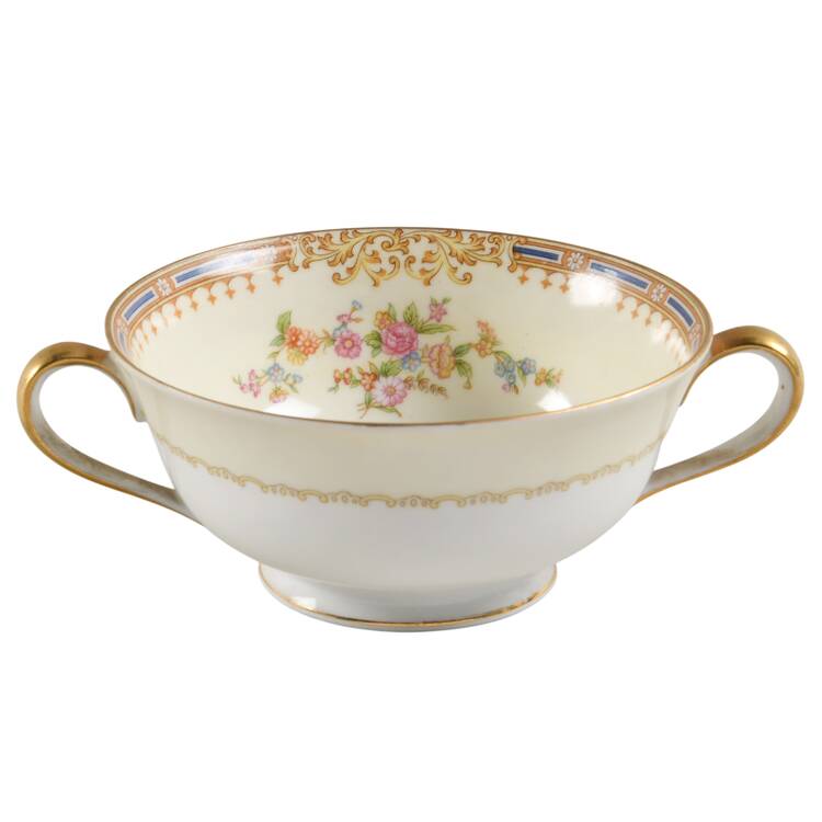 Orsino Footed Cream Soup Bowl