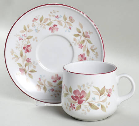 Overture Flat Cup & Saucer Set