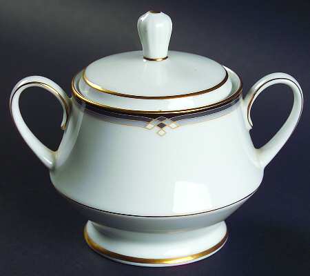 Oxford Lane Sugar Bowl & Lid