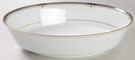 Oxford Lane 9" Oval Vegetable Bowl