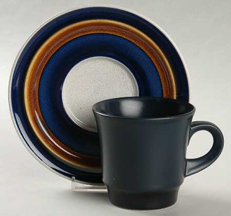 Pacifica Flat Cup & Saucer Set