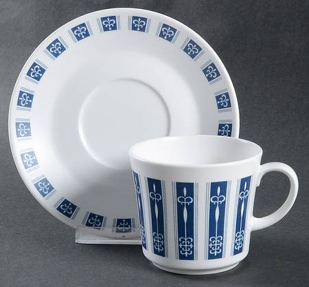 Pacific Flat Cup & Saucer Set