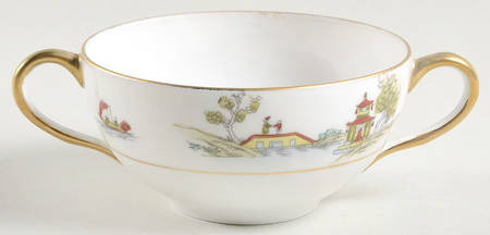 The Pagoda Flat Bouillon Cup