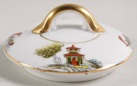 The Pagoda Lid for Sugar Bowl