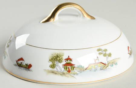 The Pagoda Lid for Round Butter