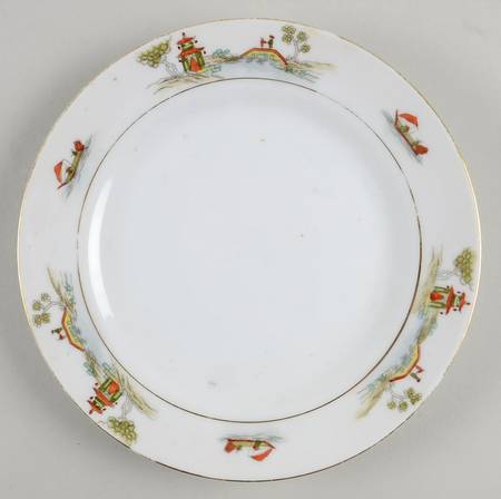 The Pagoda Salad Plate