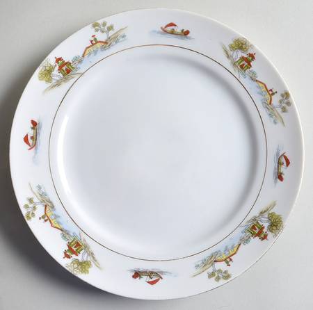 The Pagoda Luncheon Plate