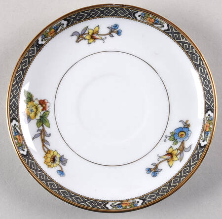 Paisley Saucer for Oversized Cup