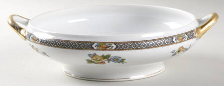 Paisley Round Vegetable No Lid