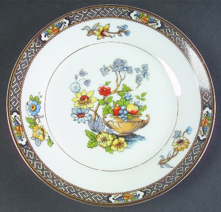 Paisley Bread & Butter Plate