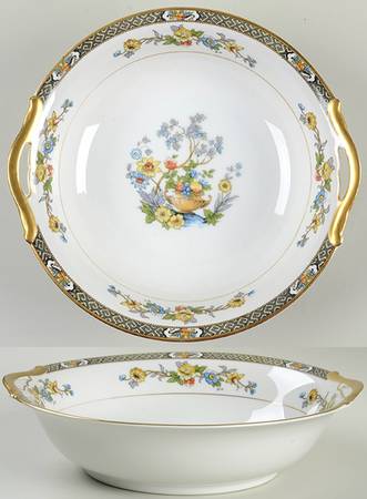 Paisley 10" Round Vegetable Bowl