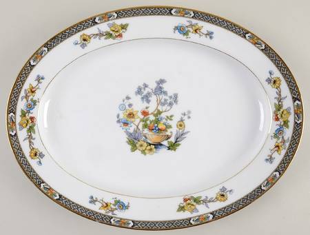 Paisley 13" Oval Serving Platter