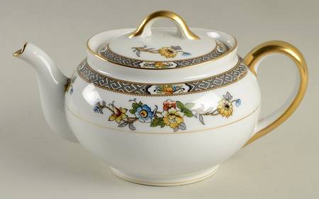 Paisley Teapot & Lid