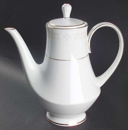 Parisian Lace Coffee Pot & Lid