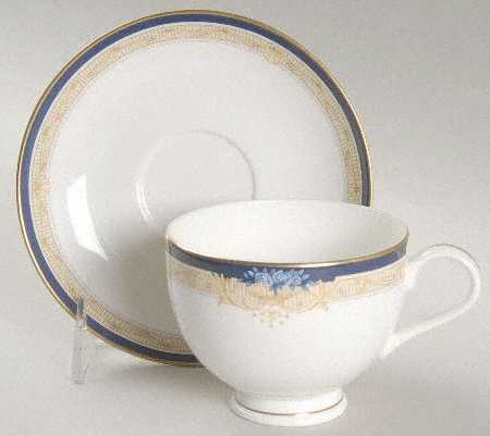 Palestra Footed Cup & Saucer Set