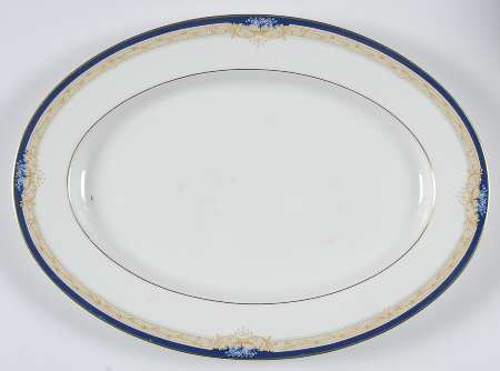 Palestra 14" Oval Serving Platter