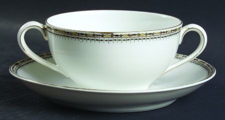 Pandora Flat Bouillon Cup & Saucer