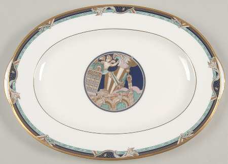 Paris Opera 14" Oval Serving Platter