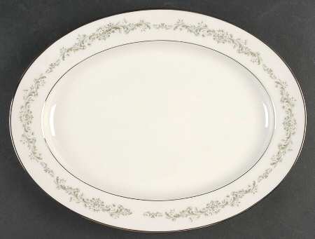 Parkridge 13" Oval Serving Platter by Noritake