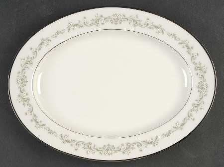 Parkridge 11" Oval Serving Platter by Noritake