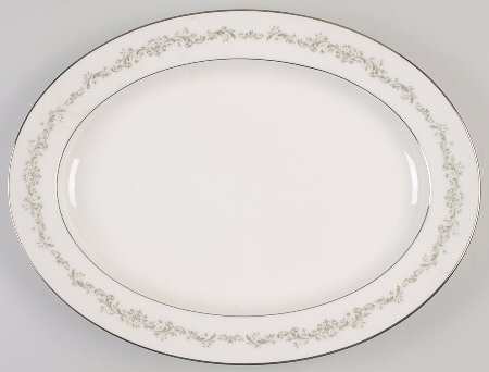 Parkridge 16" Oval Serving Platter by Noritake