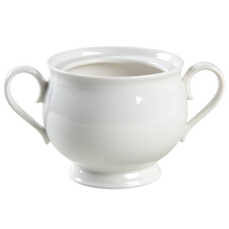 Parchment Sugar Bowl No Lid