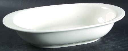 Parchment 10" Oval Vegetable Bowl