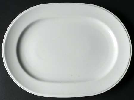 Parchment 13" Oval Serving Platter