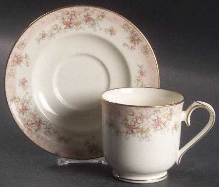 Parkhill Footed Cup & Saucer Set