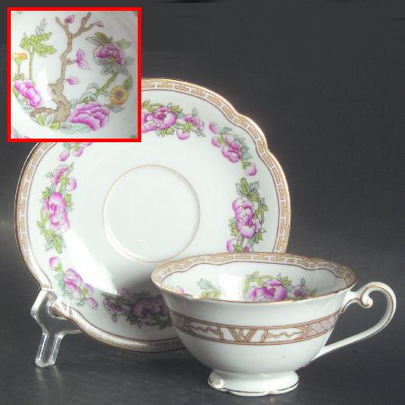 Parnell Footed Cup & Saucer Set