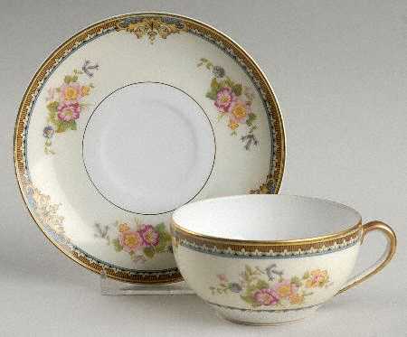 Pasadena Flat Cup & Saucer Set