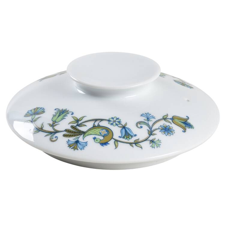 Pastoral Lid for Teapot No Removable Top Handle