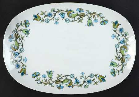 Pastoral 13" Oval Serving Platter