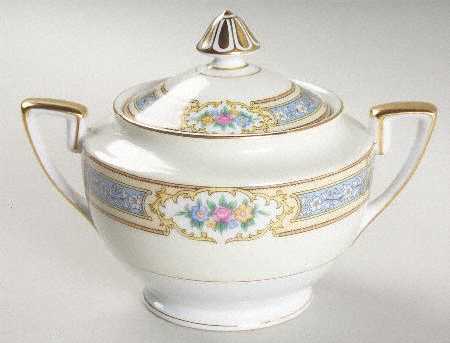 Pastelle Sugar Bowl & Lid