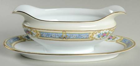 Pastelle Gravy Boat with Attached Underplate
