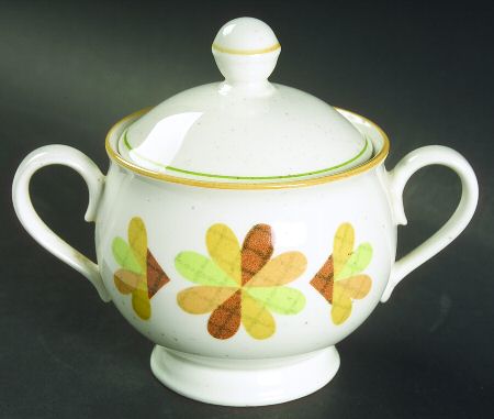 Patches Sugar Bowl & Lid