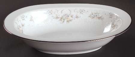 Patience 10" Oval Vegetable Bowl by Noritake