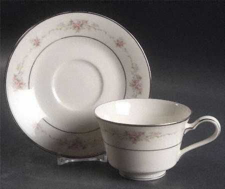 Patricia Footed Cup & Saucer Set