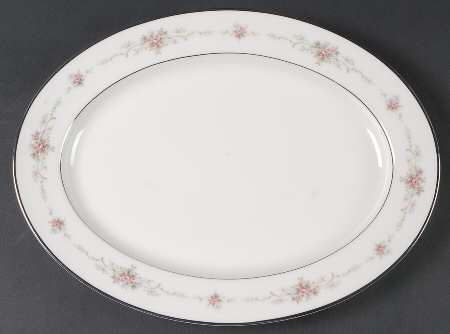 Patricia 13" Oval Serving Platter