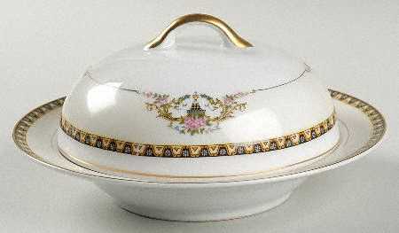 Patrician Round Covered Butter