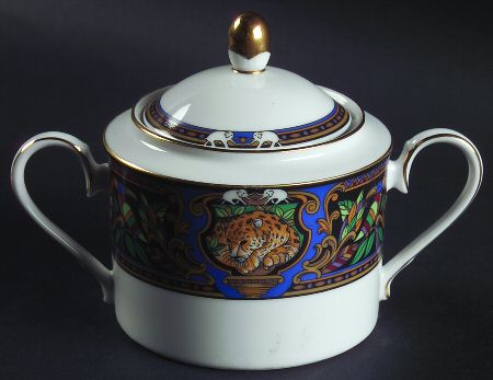 Paradise Tribute Sugar Bowl & Lid