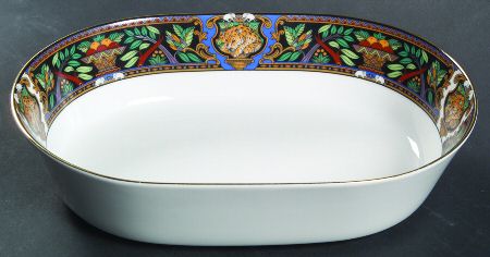 Paradise Tribute 9" Oval Vegetable Bowl